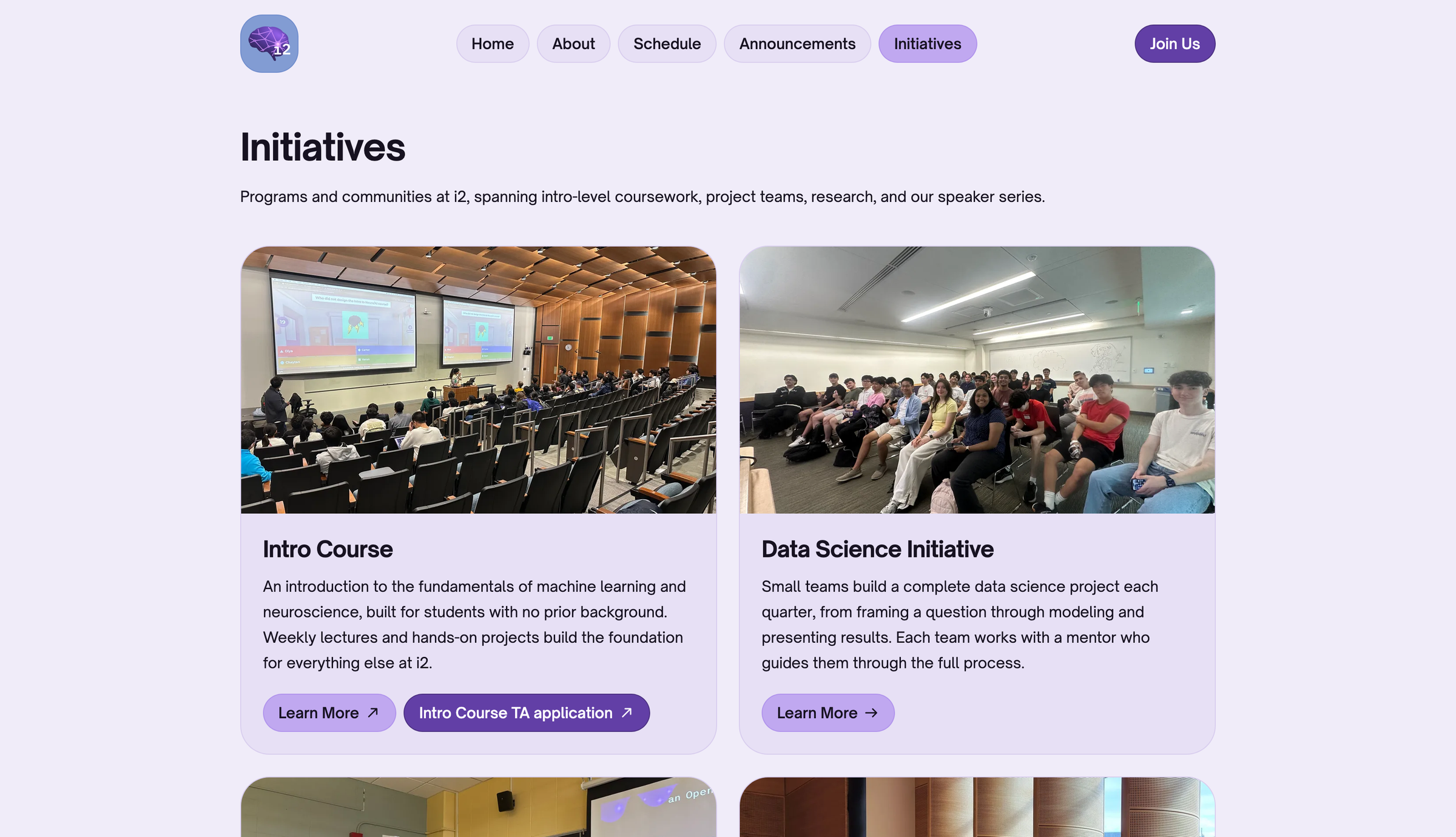 website and branding for uw's neuro/ai club