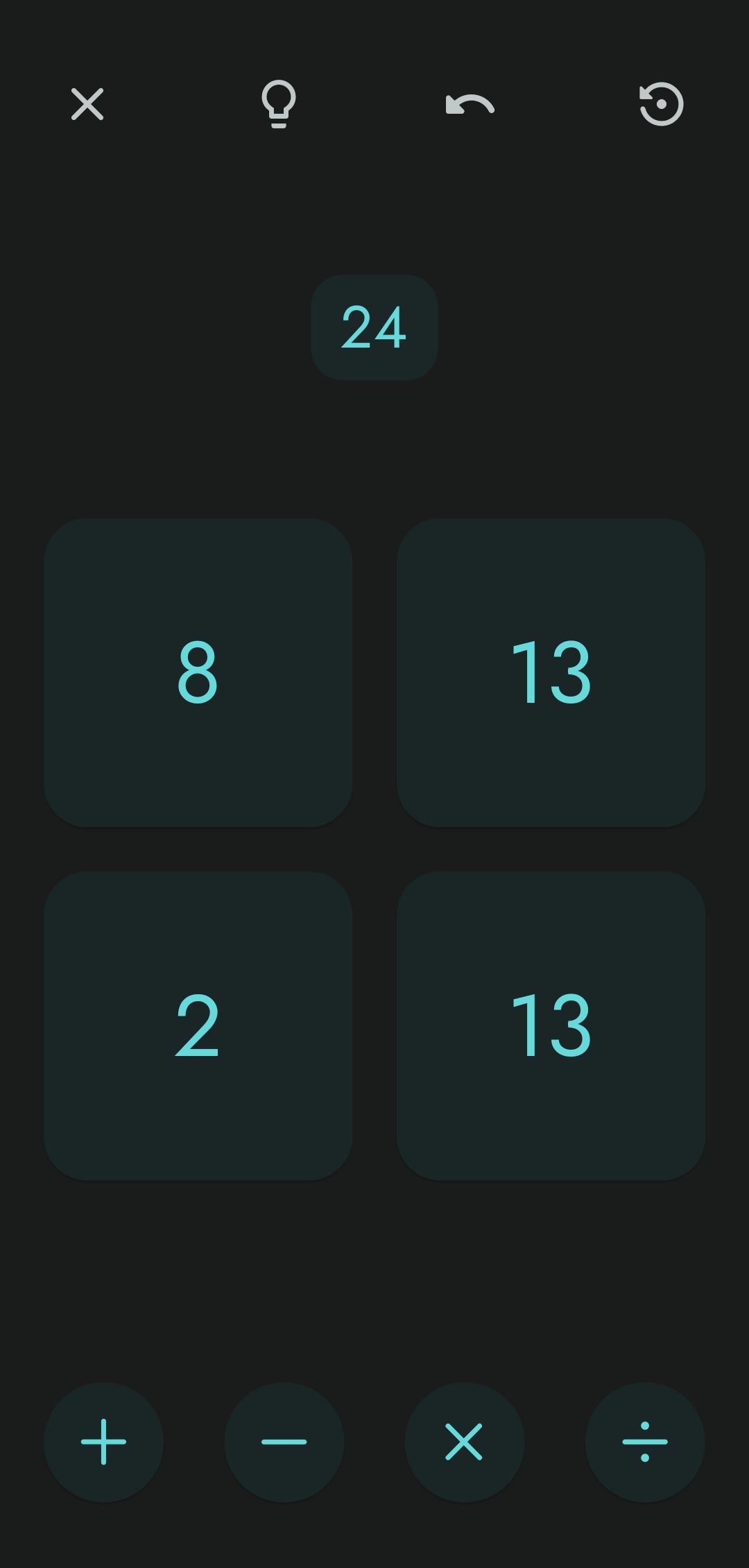 a math game about combining numbers